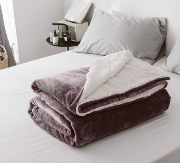 Жадор (лиловый) Плед 220х240