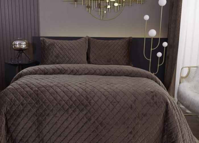 Натаниэль (шоколад) Покрывало 160х220