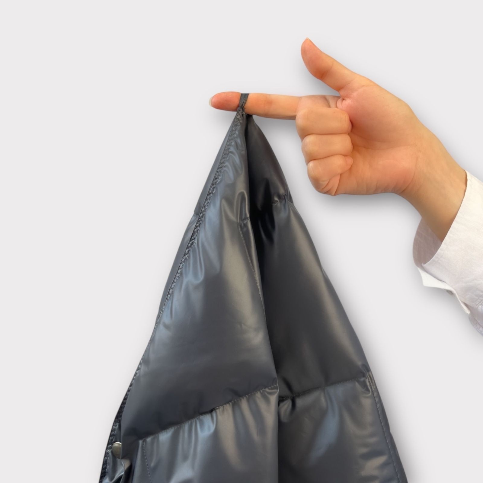 Дорожный плед-пончо пуховый Travel Cape Plaid Grass  Graphite 130х170