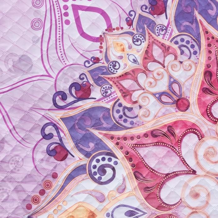 Покрывало "Этель" 2 сп Mandala, 180х220 см, микрофибра