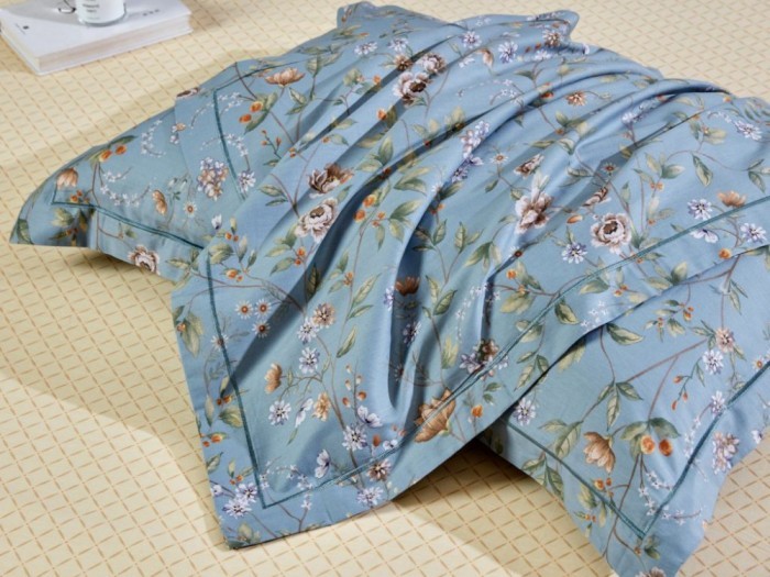 Постельное белье Asabella 2035-6 евро печатный сатин