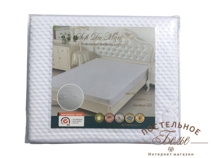 Наматрасник Tencel 90х190