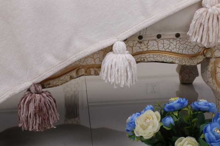 Tassel №1 (молоко) Покрывало 220х230