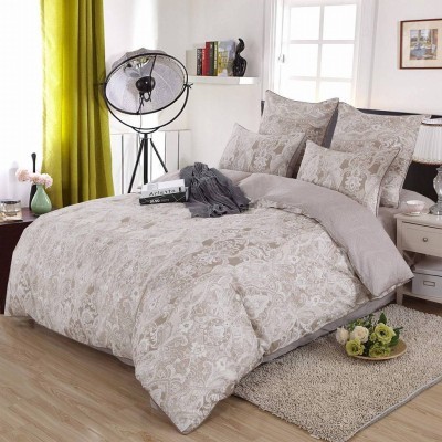 Вавилон (беж) Комплект постельного белья сатин Евро 4н Евро-5110