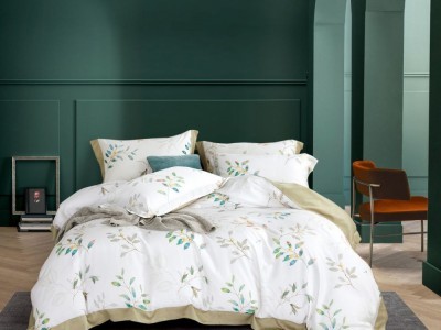 Постельное белье Asabella 1813-6 евро тенсел-люкс