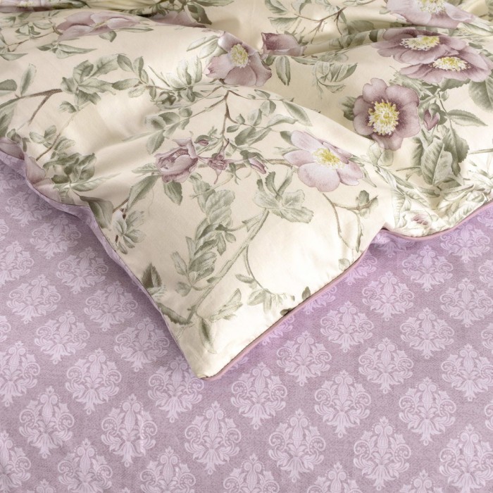 Сарбона Комплект постельного белья сатин Евро 4н