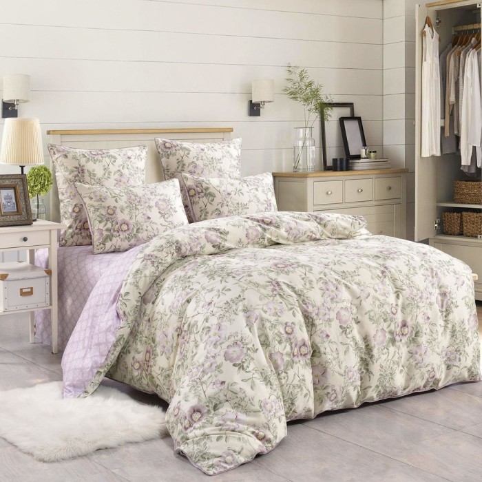 Сарбона Комплект постельного белья сатин Евро 4н