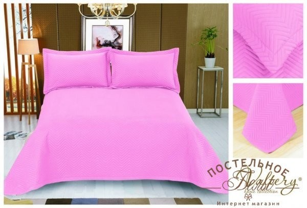 Покрывала софткоттон PMO-04 евро 230х250 2 наволочки 50х70