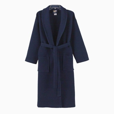 Халат Arya Вафельный Унисекс Pamira Синий, XXXL