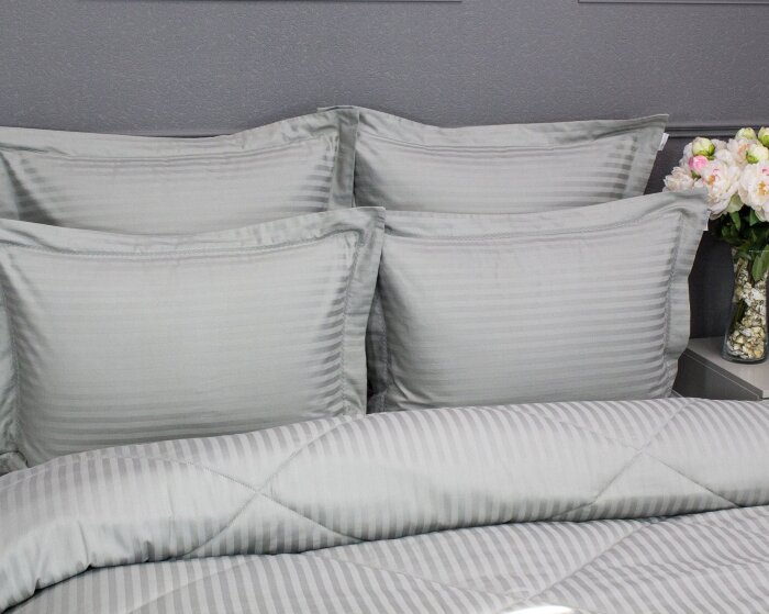 Комплекты для сна Hotel (олива платина) Cotton Евро