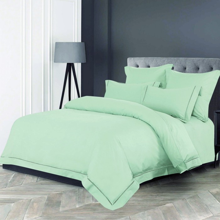 Изольда (изумруд) Комплект постельного белья Евро 4н