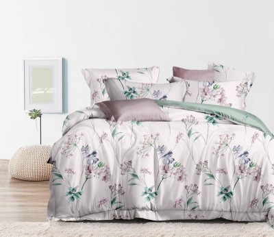 Комплект постельного белья Евро Сатин печатный 70х70-2шт и 50х70-2шт CA-6-743