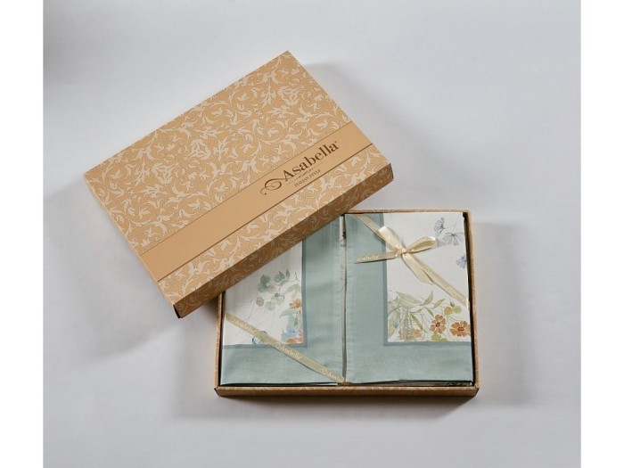 Комплект постельного белья 1,5-спальный, фланель-тенсел 2267-4S