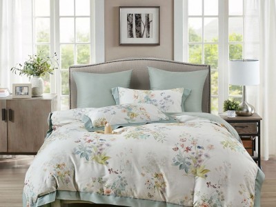 Комплект постельного белья 1,5-спальный, фланель-тенсел 2267-4S