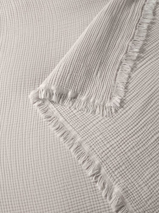 Комплекты для сна Stonewash Muslin (серебро жемчуг) Евро