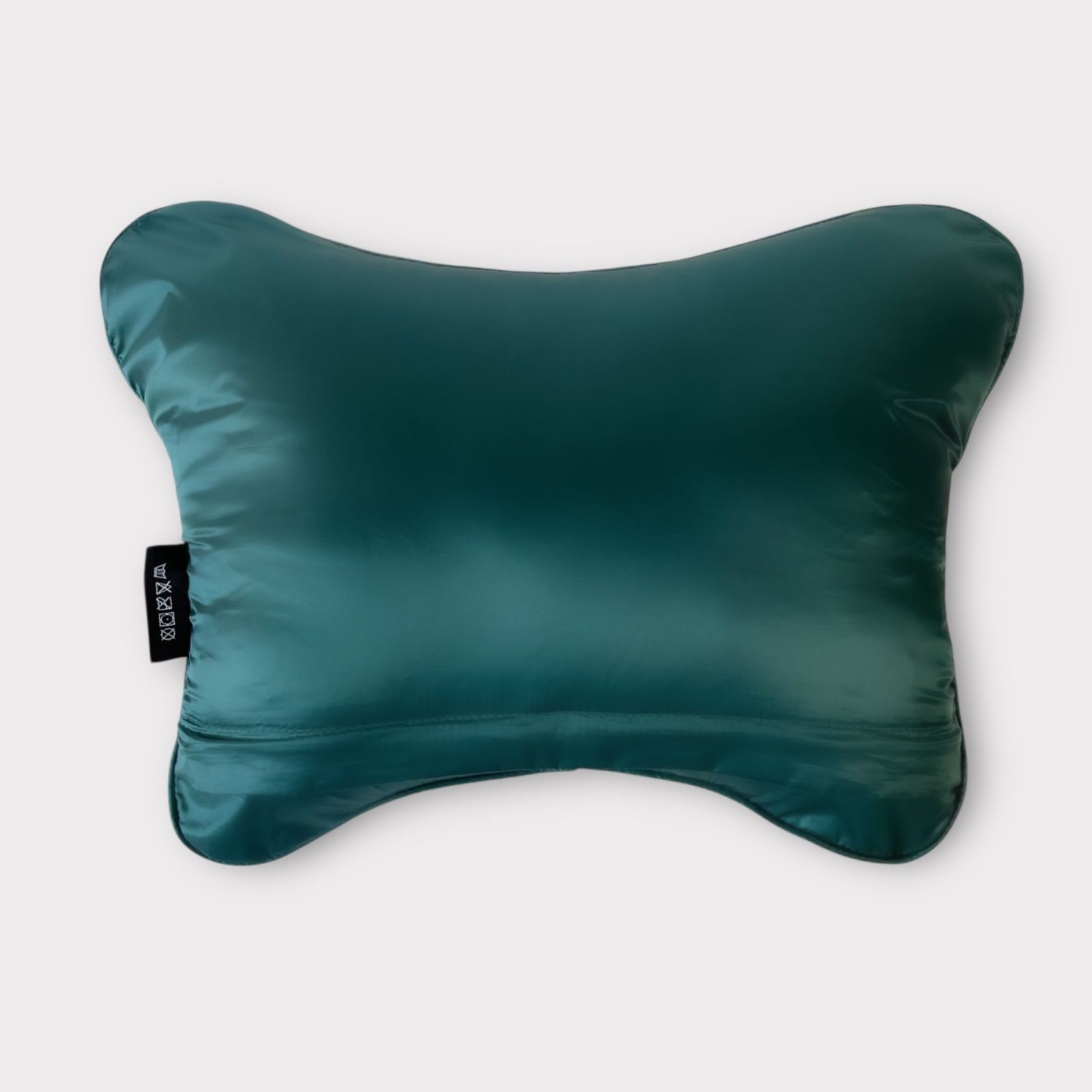 Дорожный плед-пончо пуховый Travel Cape Plaid Grass Aqua 130х170