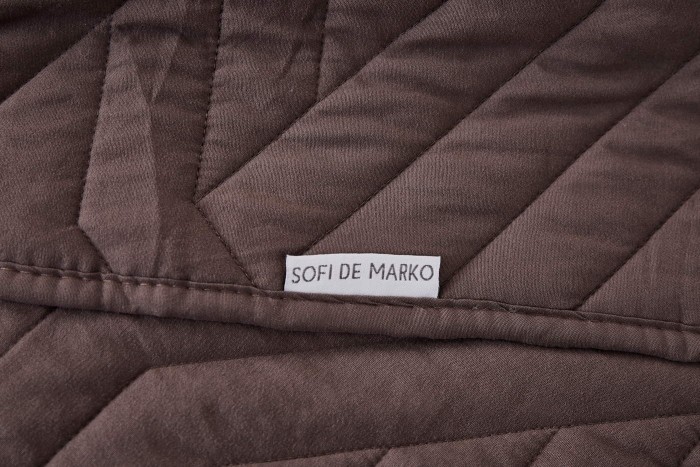 Мориц (шоколад) Покрывало160х220