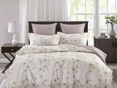 Комплект постельного белья Евро, сатин с лазерной печатью 2354-6 