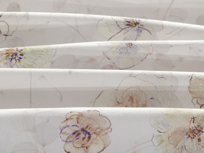 Комплект постельного белья Евро, сатин с лазерной печатью 2354-6 