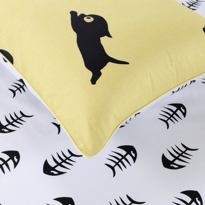 Кити (желтый) Комплект постельного белья детский