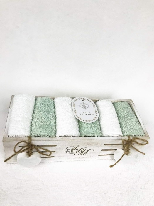 Алита Набор (бирюза) 30х30(6шт)