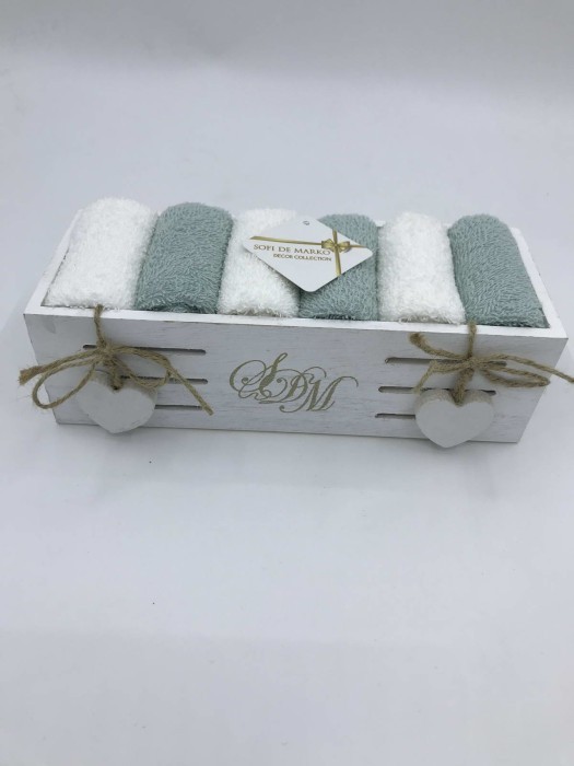 Алита Набор (бирюза) 30х30(6шт)