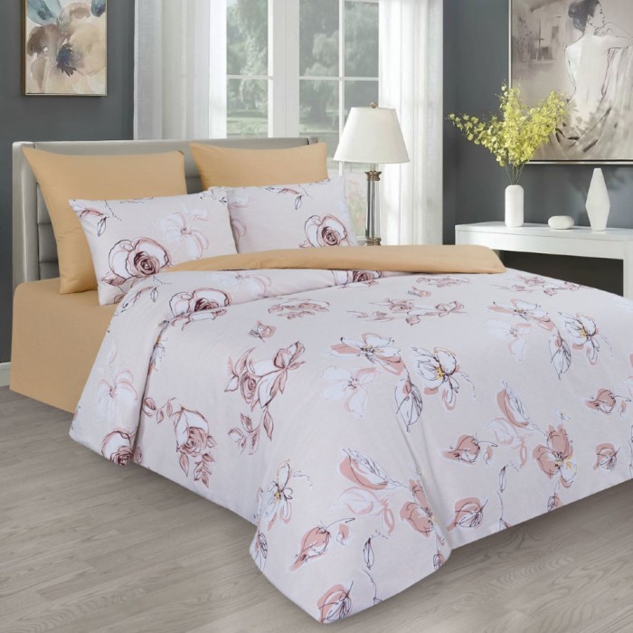 Постельное белье Valtery печатный CS-8 семейное