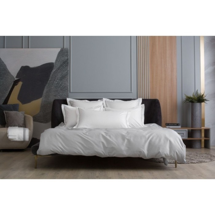 Наволочки с узкой отделкой Alpine Ash Grey Allure Grass 50х70 (2шт)