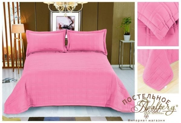 Покрывала софткоттон PMO-17 евро 230х250 2 наволочки 50х70