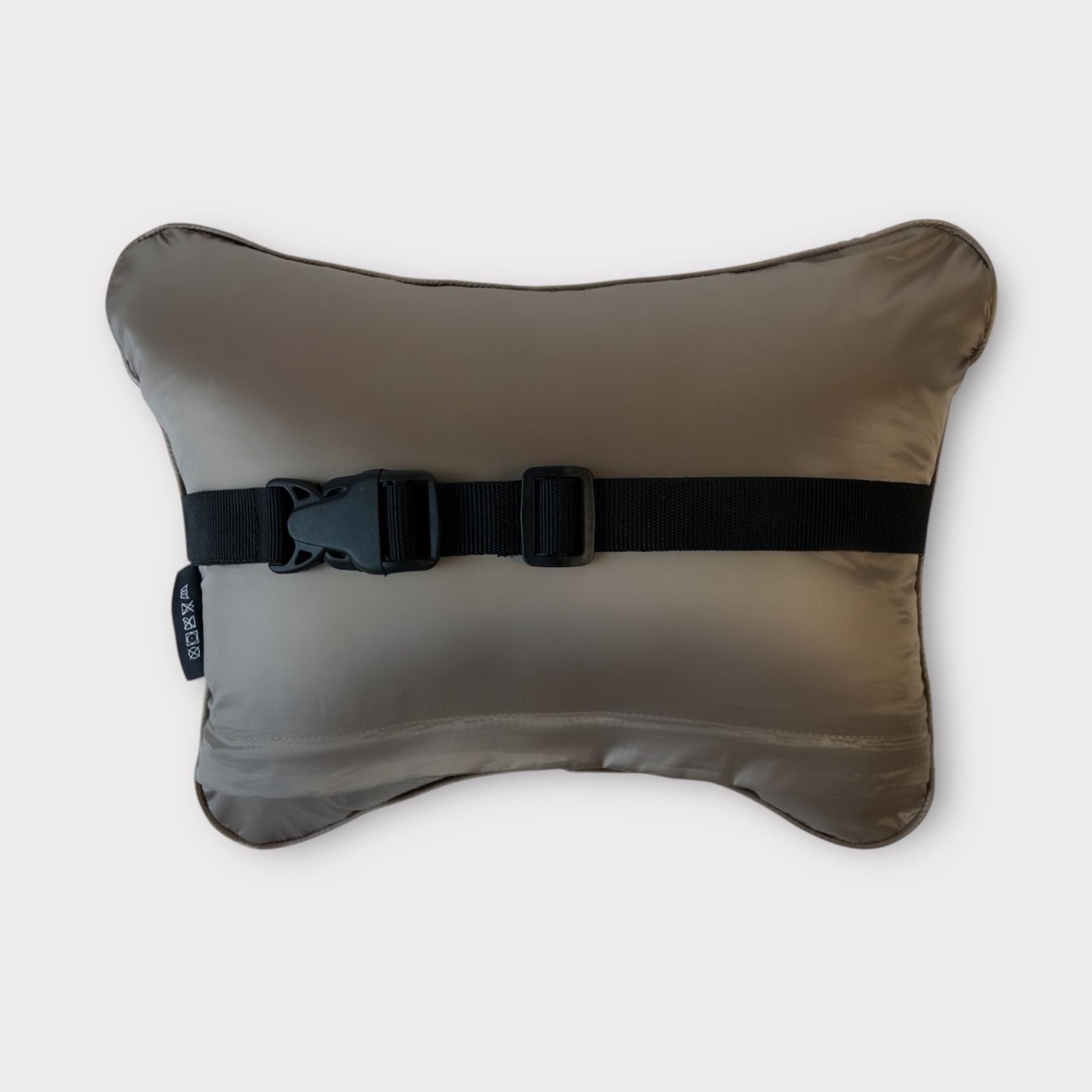 Дорожный плед-пончо пуховый Travel Cape Plaid Grass Milk Chocolate 130х170