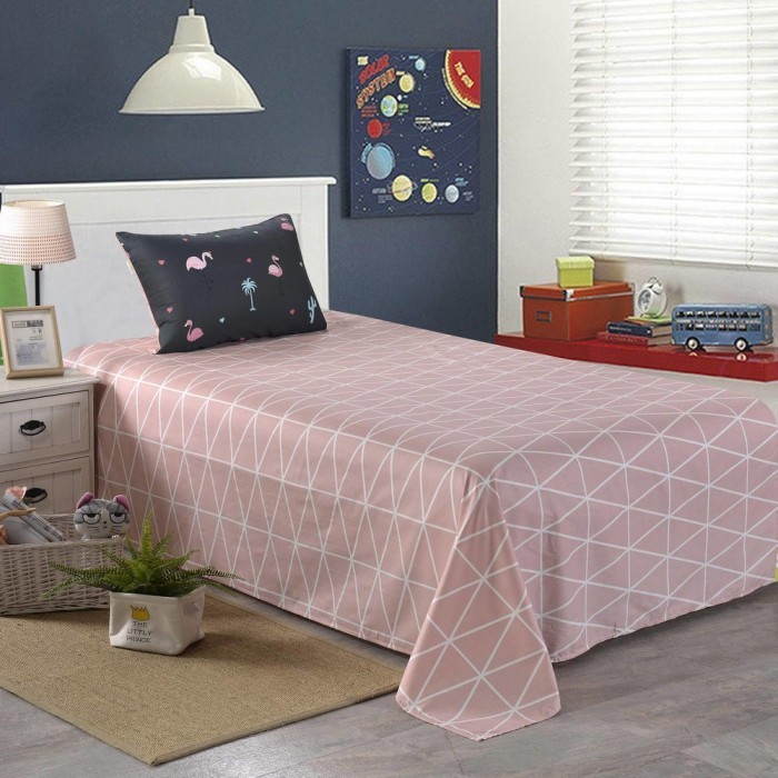 Фламинго (черный) Комплект Детского Постельного Белья