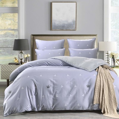 Джулиан (беж) Комплект постельного белья сатин Евро 4н