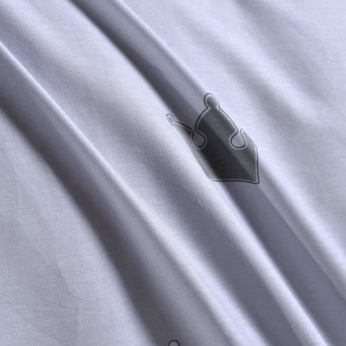 Джулиан (беж) Комплект постельного белья сатин Евро 4н