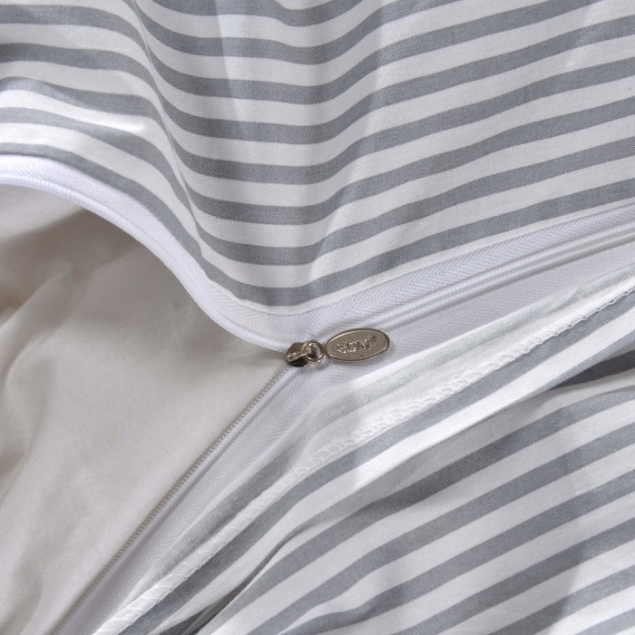 Джулиан (беж) Комплект постельного белья сатин Евро 4н