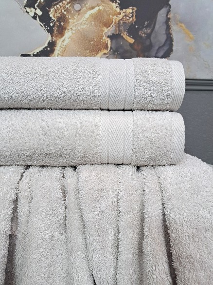 Полотенца Arno (лаванда платина) 50х90см