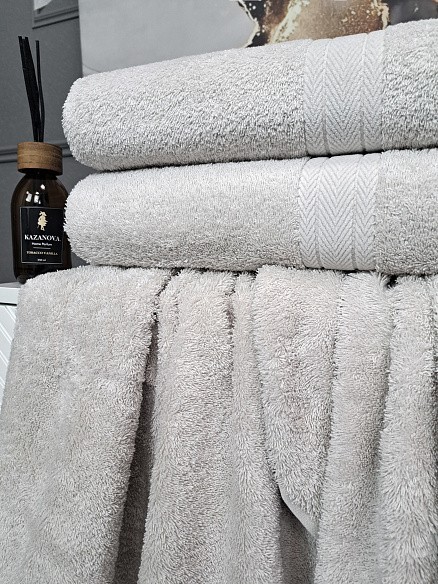 Полотенца Arno (лаванда платина) 50х90см