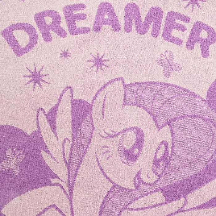 Полотенце махровое "Dreamer" Мой маленький пони, 70х130 см, 100% хлопок, 420гр/м2