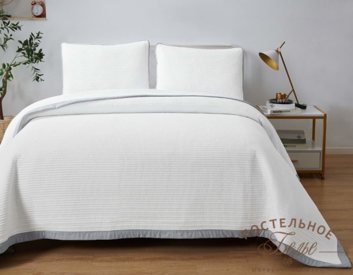 Марисоль покрывало белое 160х220