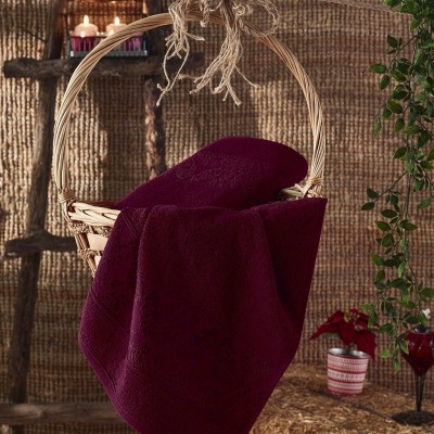 GARLET (бордовое) 70х140 Полотенце Махровое