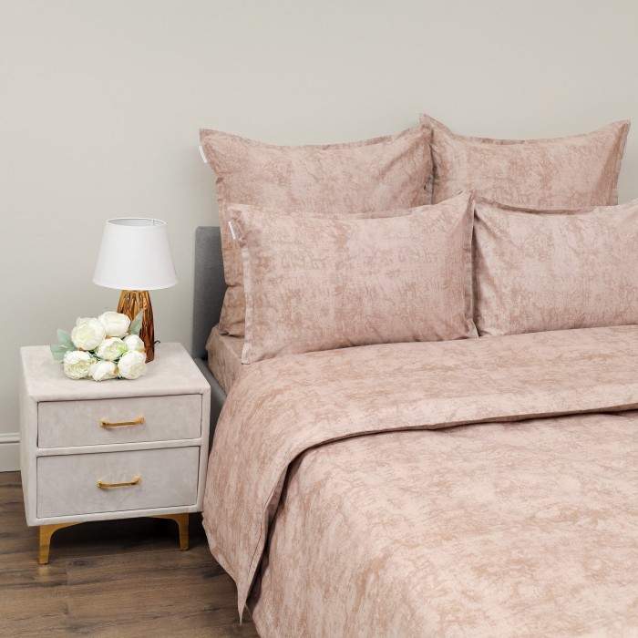 Стефани (капучино) Комплект постельного белья сатин Евро