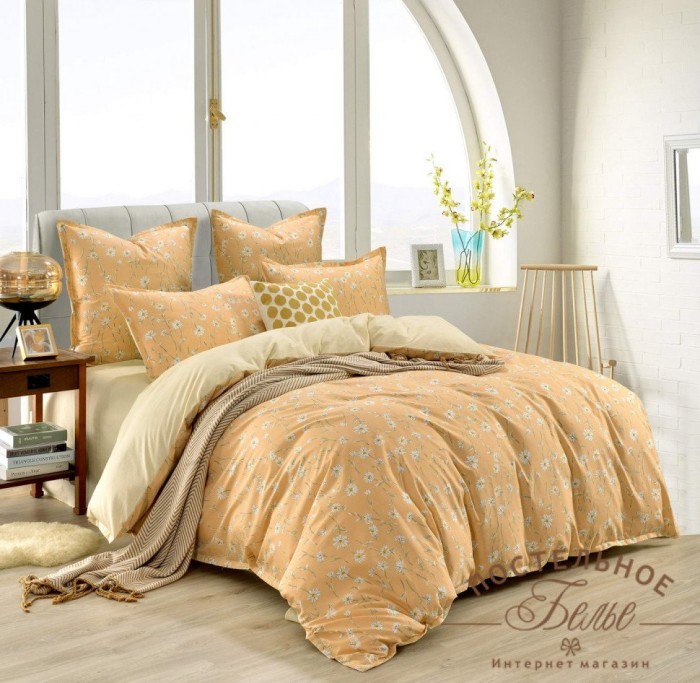 Сангрия Комплект постельного белья сатин Евро 4н