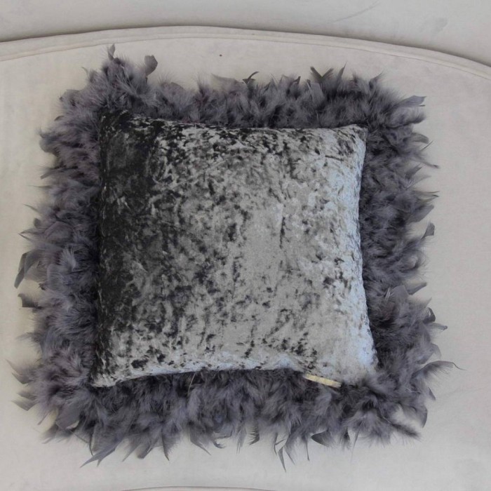 Бурлеск (антрацит) Наволочка 40х40