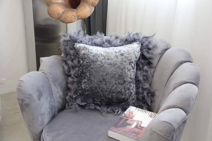 Бурлеск (антрацит) Наволочка 40х40