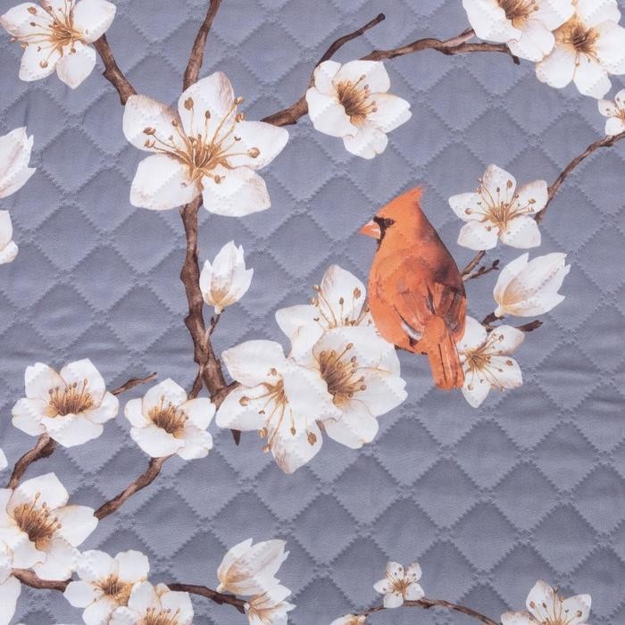 Покрывало "Этель" евро Вечерний сад, 230х210 см, микрофибра