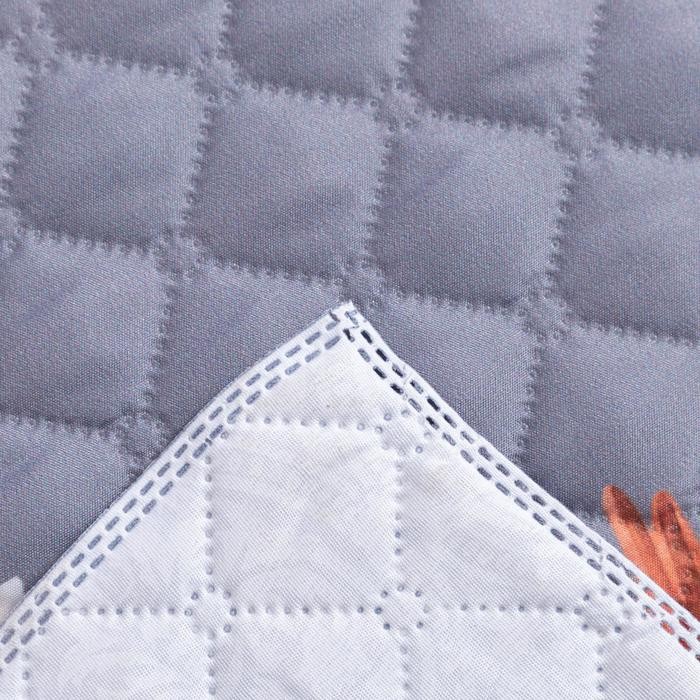 Покрывало "Этель" евро Вечерний сад, 230х210 см, микрофибра