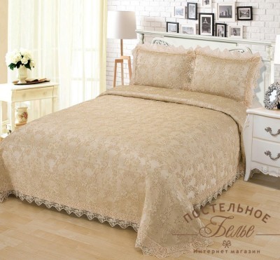 Оливия (беж) Покрывало 240х260