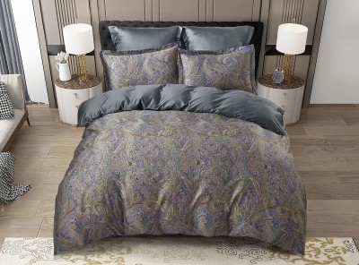 Постельное белье Египетский хлопок евро 4 наволочки TIS07-877