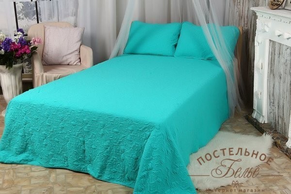 Покрывала трикотажные PS D.mint-220x240