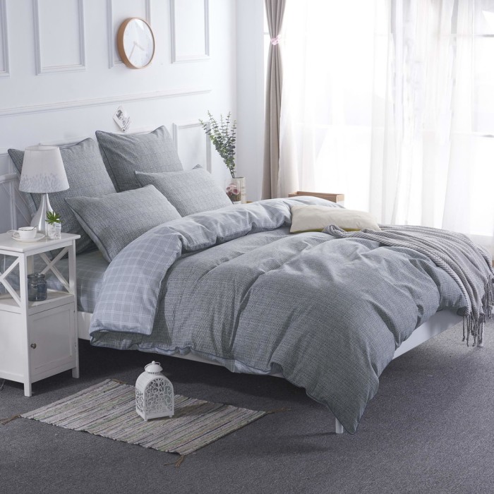 Гомер Комплект постельного белья сатин Евро 4н