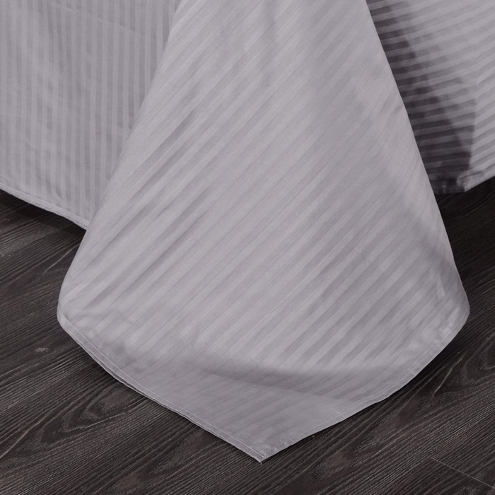 Данелия (серая) Евро страйп сатин